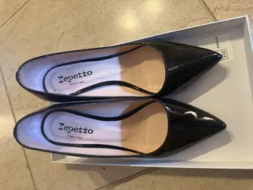 레페토 블랙 펌프스 36 미들 힐