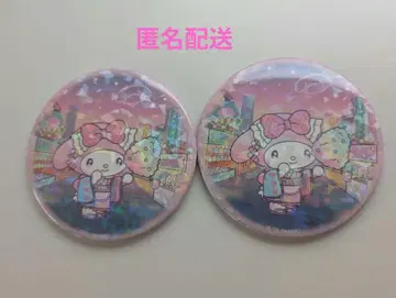 네오나츠 마츠리 마이멜로디 캔뱃지 2개 세트