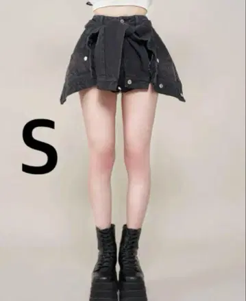 darich 다리치 도킹 디자인 데님 숏 팬츠