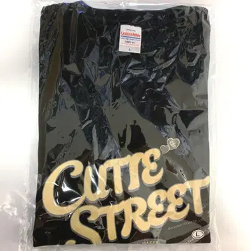 CUTIE STREET 로고 티셔츠 블랙 L