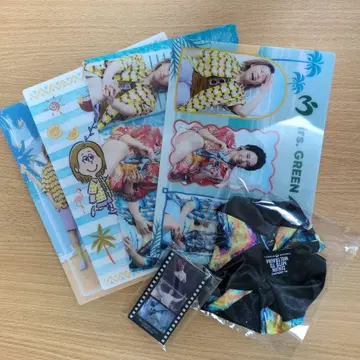 Mrs. GREEN APPLE 비주얼 시트 외 굿즈 세트