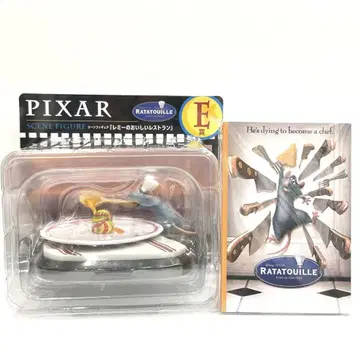 PIXAR 복권 E상 레미의 맛있는 레스토랑 피규어 H상 엽서