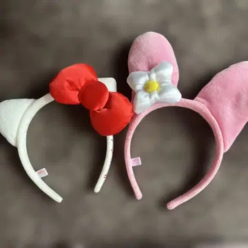 헬로키티 마이멜로디 하모니랜드 머리띠