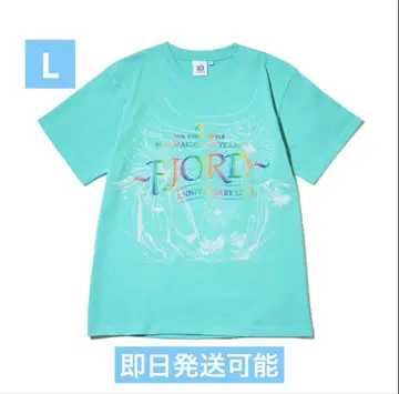 Mrs. GREEN APPLE 피요르드 구김 T셔츠 그린