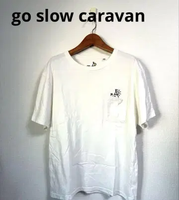 go slow caravan 포켓 티셔츠 4 포켓 T