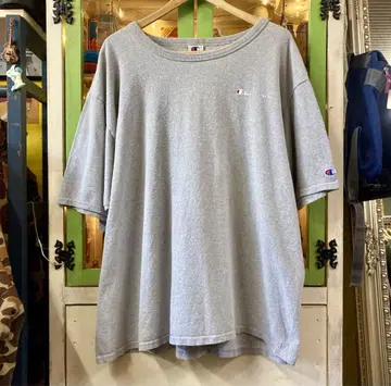 90's 빈티지 무지 챔피언 T 그레이 2XL champion