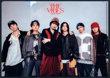 SixTONES THE VIBES A5 클리어 파일