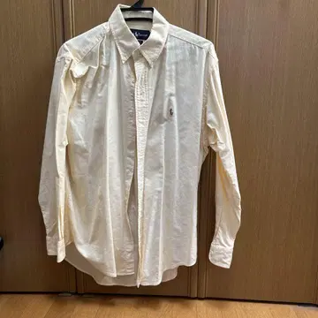 Ralph Lauren Yarmouth 긴팔 셔츠 옐로우 컬러