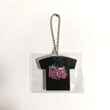 마츠다 세이코 아크릴 키링 티셔츠