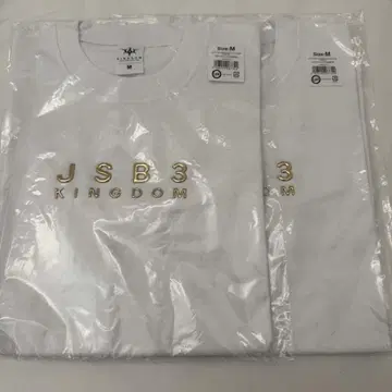 JSB3 KINGDOM 티셔츠/M 사이즈 2개