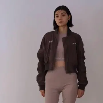 VERSION OF YOU MA-1 자켓 BROWN
