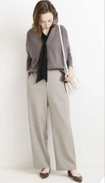 IENA 멜란지 이지 팬츠 38