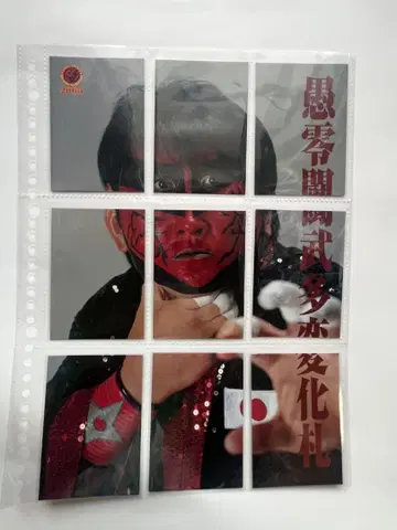 그레이트 무타 카드 9장 세트