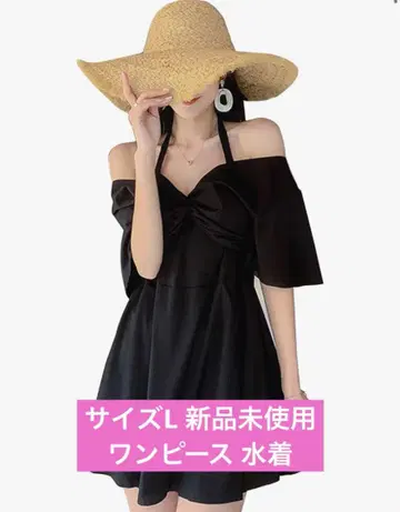 블랙 2WAY 오프숄더 원피스