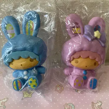 산리오 키키라라 토끼 피규어 Rabbit 2개 세트