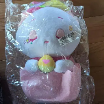 캐릭터 봉제 인형 약 25cm 핑크