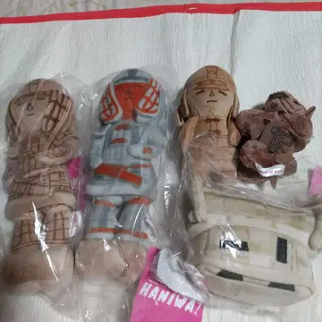 하니와 인형 봉제 인형 키링 세트