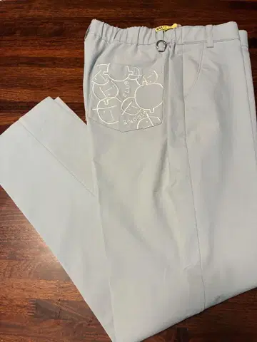PIGONE CLUB 라이트 그레이 블루 부드러운 원단