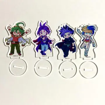 유희왕 ARC-V 아크릴 쁘띠 스탠드 세트