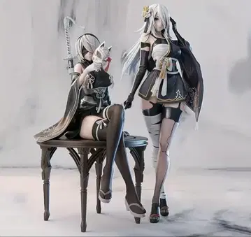 니어 오토마타 2b 피규어 분장