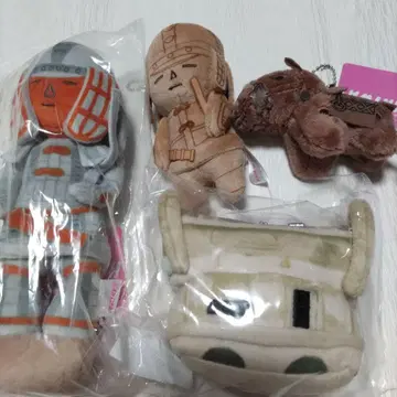 하니와 봉제 인형 키링 세트