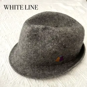 화이트 라인 WHITE LINE 울 펠트 햇 중절모