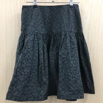 미스 제이 모노톤 레오파드 무늬 스커트 F0714A10