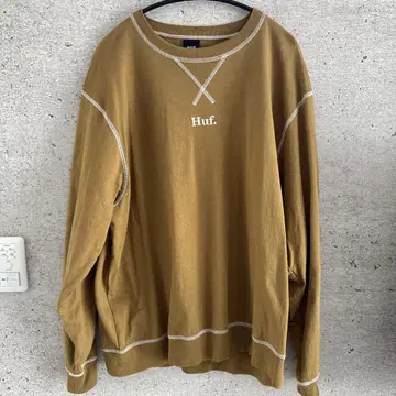 HUF 브라운 크루넥 트레이닝복 사이즈 L