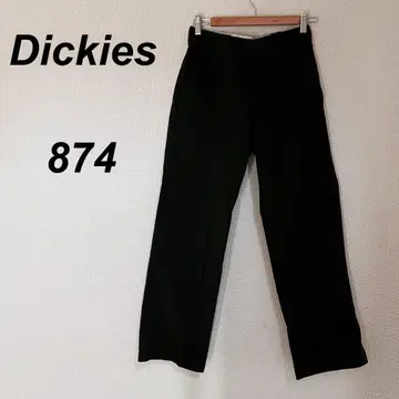 디키즈 Dickies 874 오리지널 워크 팬츠 슬랙스 블랙