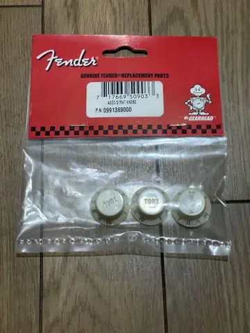 펜더 AGED STRAT KNOBS