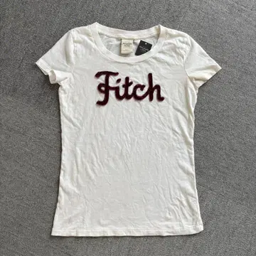 Abercrombie & Fitch 아베크롬비 반팔 티셔츠 아이보리
