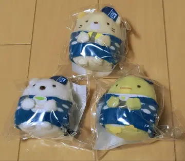 스미코구라시 하마 스시 테노리 봉제 인형 3개 세트