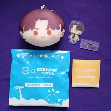 스시로 인 더 솜 정국 아크릴 스탠드 오테다마 봉제 인형