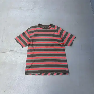 00s Whiz limited 보더 스트라이프 반팔 티셔츠 남성용