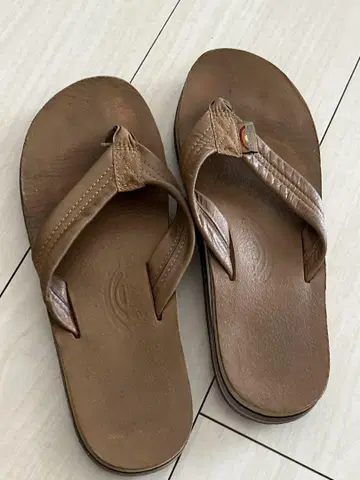 레인보우 샌들 더블 레이어 25cm 정도