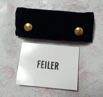 FEILER 유니 백 핸들 커버 블랙