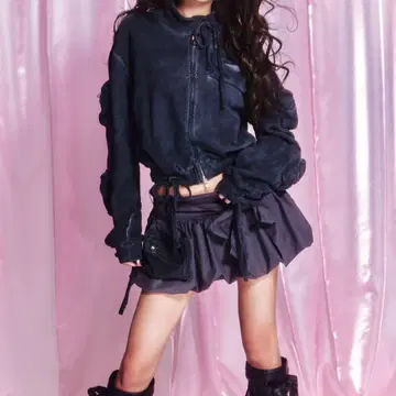 MISTY 스웨트 카고 재킷