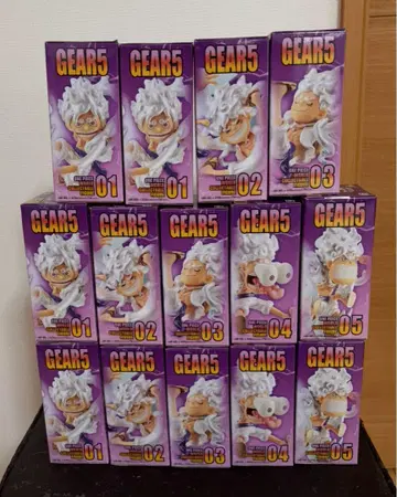 원피스 GEAR5 피규어 5개 세트