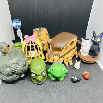 스튜디오 지브리 오키아리가리 코시 손가락 인형 소프트 비닐