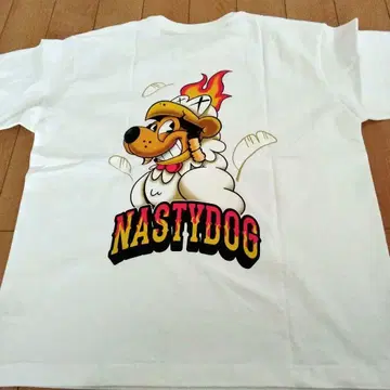 NASTYDOG 티셔츠 L 사이즈 화이트