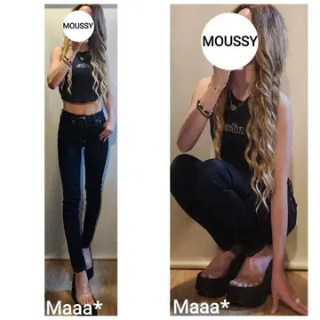 MOUSSY 마우지 WF Rebirth SKINNY 레어
