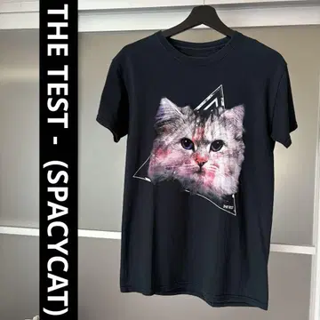 THE TEST - SPACYCAT 티셔츠 더 테스트 캣 고양이