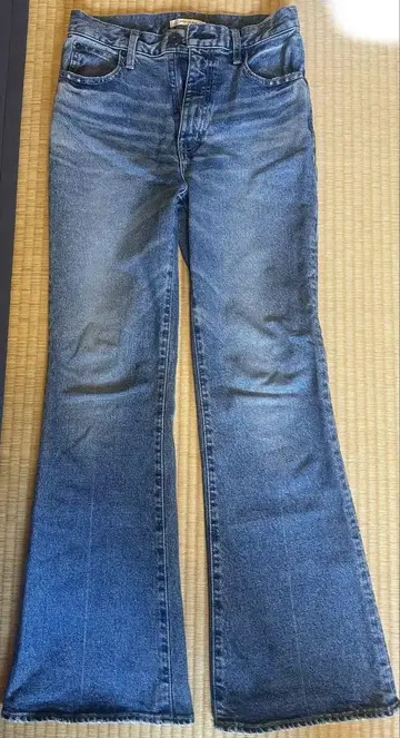 MOUSSY MVS FLARE 블루 27인치 플레어 데님