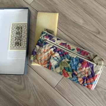 L자 지퍼 장지갑 고슈 인덴?