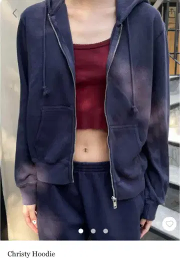 Brandy Melville 후드티 christy hoodie