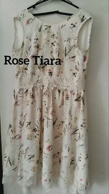 Rose Tiara 꽃무늬 롱 원피스