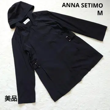 새상품급 ANNA SETIMO 안나 세티모 후드 부착 나일론 자켓 M