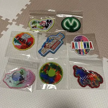 Mrs. GREEN APPLE 10 GOODS 와펜 8종