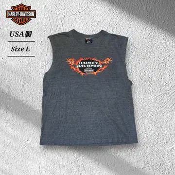 HARLEYDAVIDSON 할리데이비슨 슬리브리스 티셔츠 USA제 L