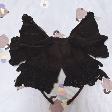 BABY 얽힌 머리띠 블랙